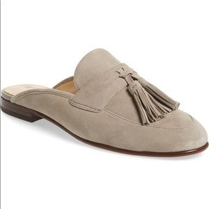 Sam Edelman Womens Paris Mule Cranberry Suede